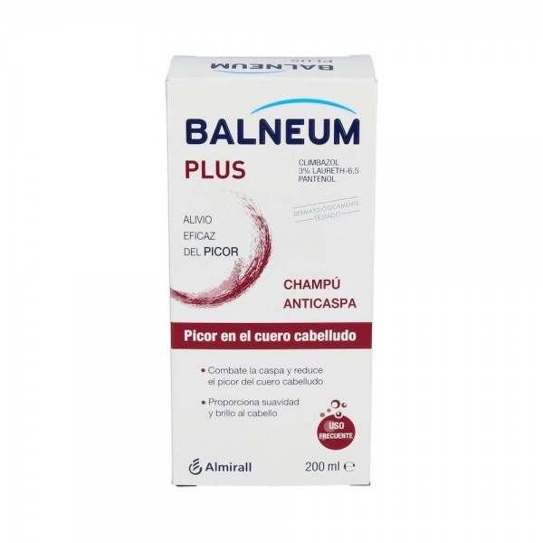 Balneum Plus 200 Ml Champu Anticaspa