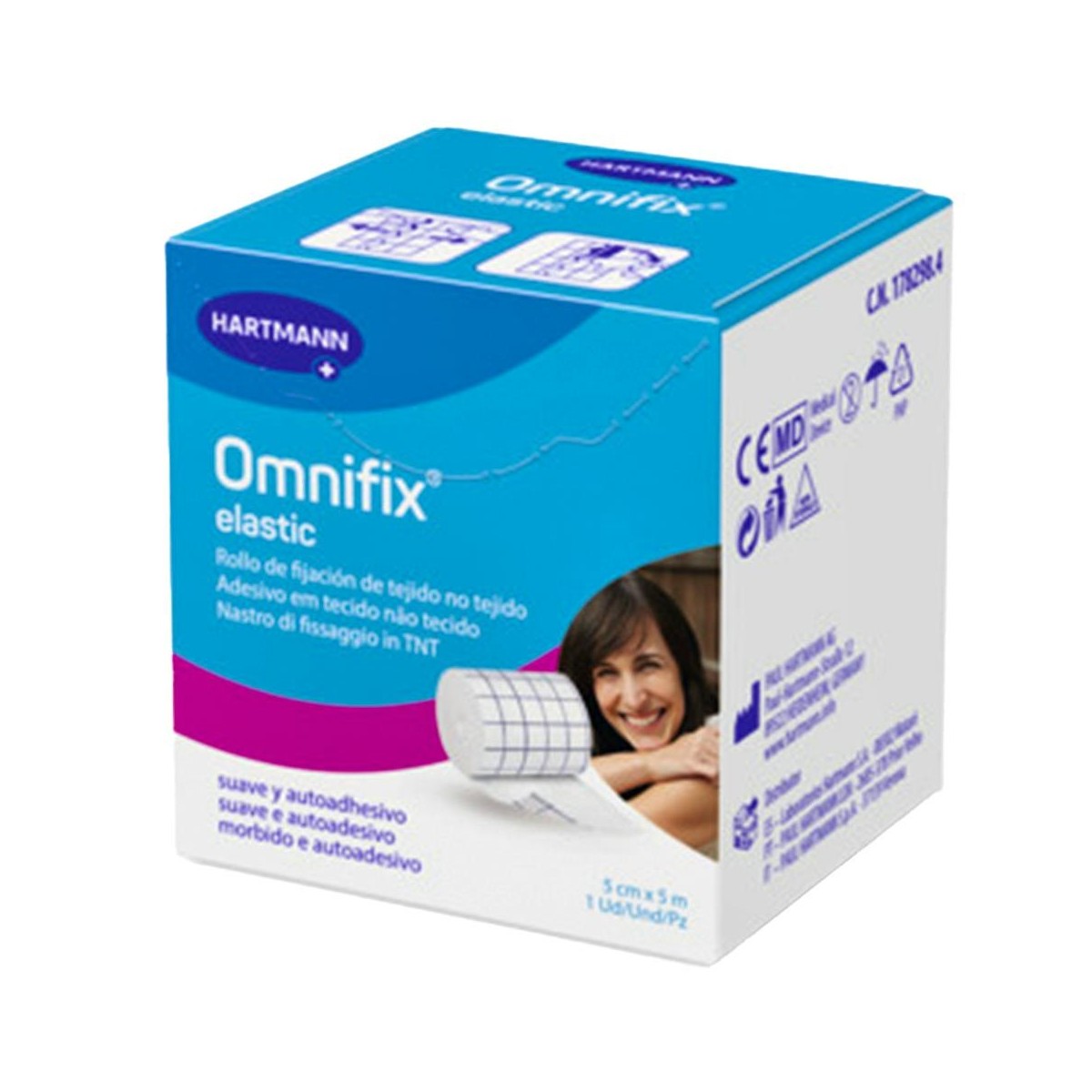 Omnifix Elastic 5mx5cm 1 ud