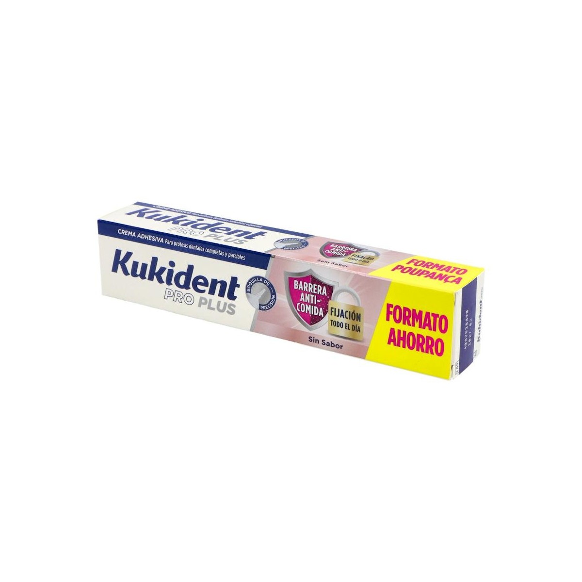 Kukident Pro Plus Barrera Anticomida Sin Sabor 57G