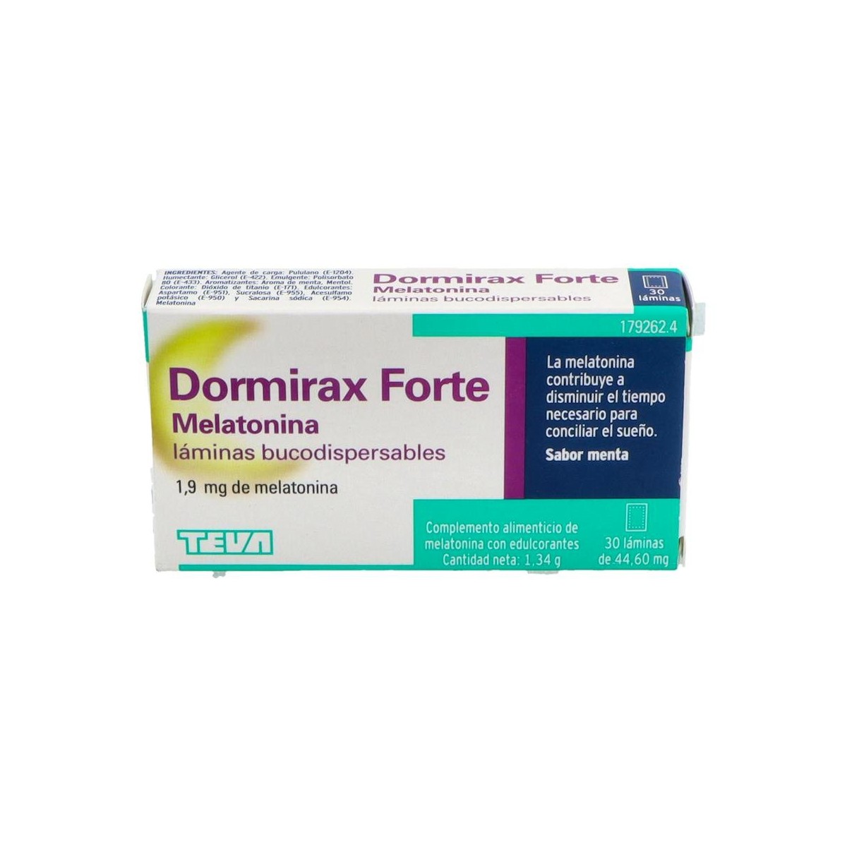 Dormirax Forte Melaton 1,9 Mg 30 Laminas Buco