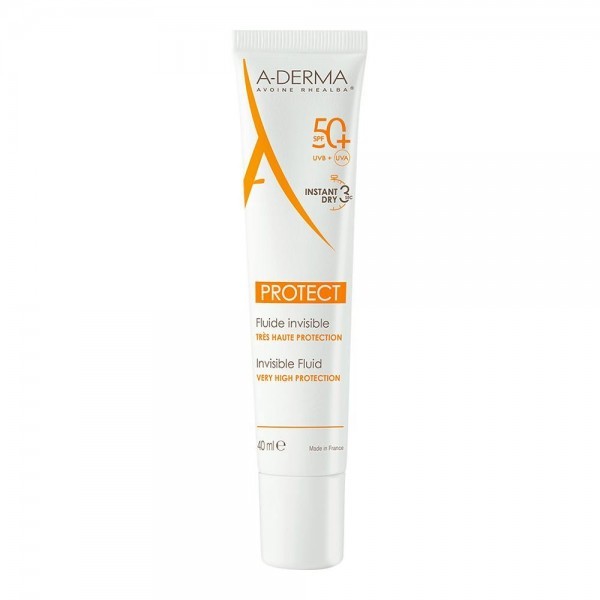 A-Derma Protect Fluido Solar facial invisible SPF50+ 40ml