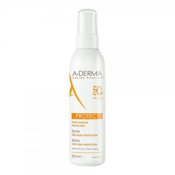 A-Derma Protect Spray Solar Adultos SPF 50+ 200ml
