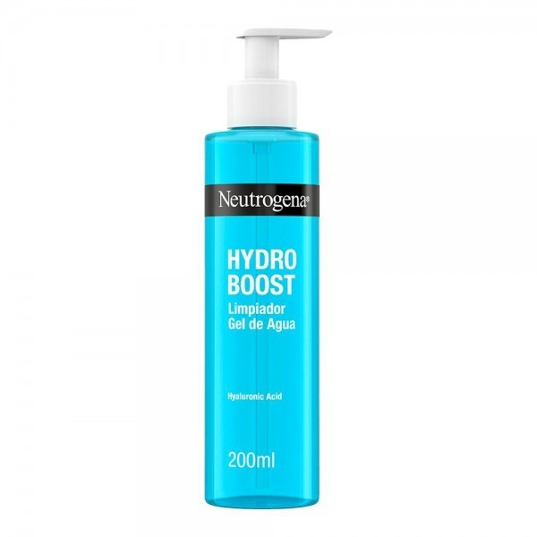 Neutrogena, Hydro Boost Limpiador Gel de Agua, Elimina las Impurezas y el Maquillaje, 200 ml