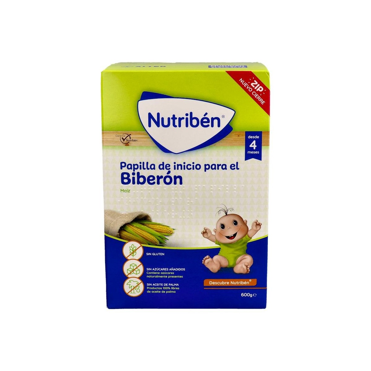 Nutriben Inicio Biberon Papilla S/Gluten 600 G