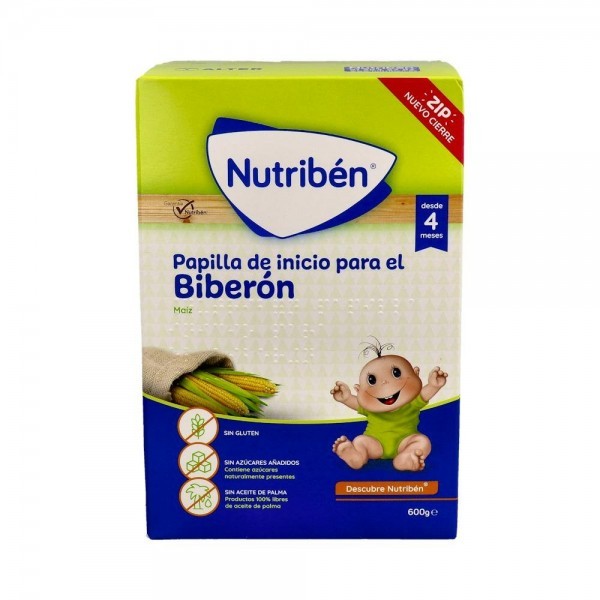 Nutriben Inicio Biberon Papilla S/Gluten 600 G