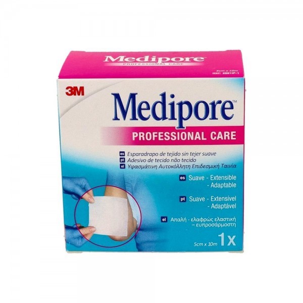 Esparadrapo Medipore Prec 10Mx 5Cm