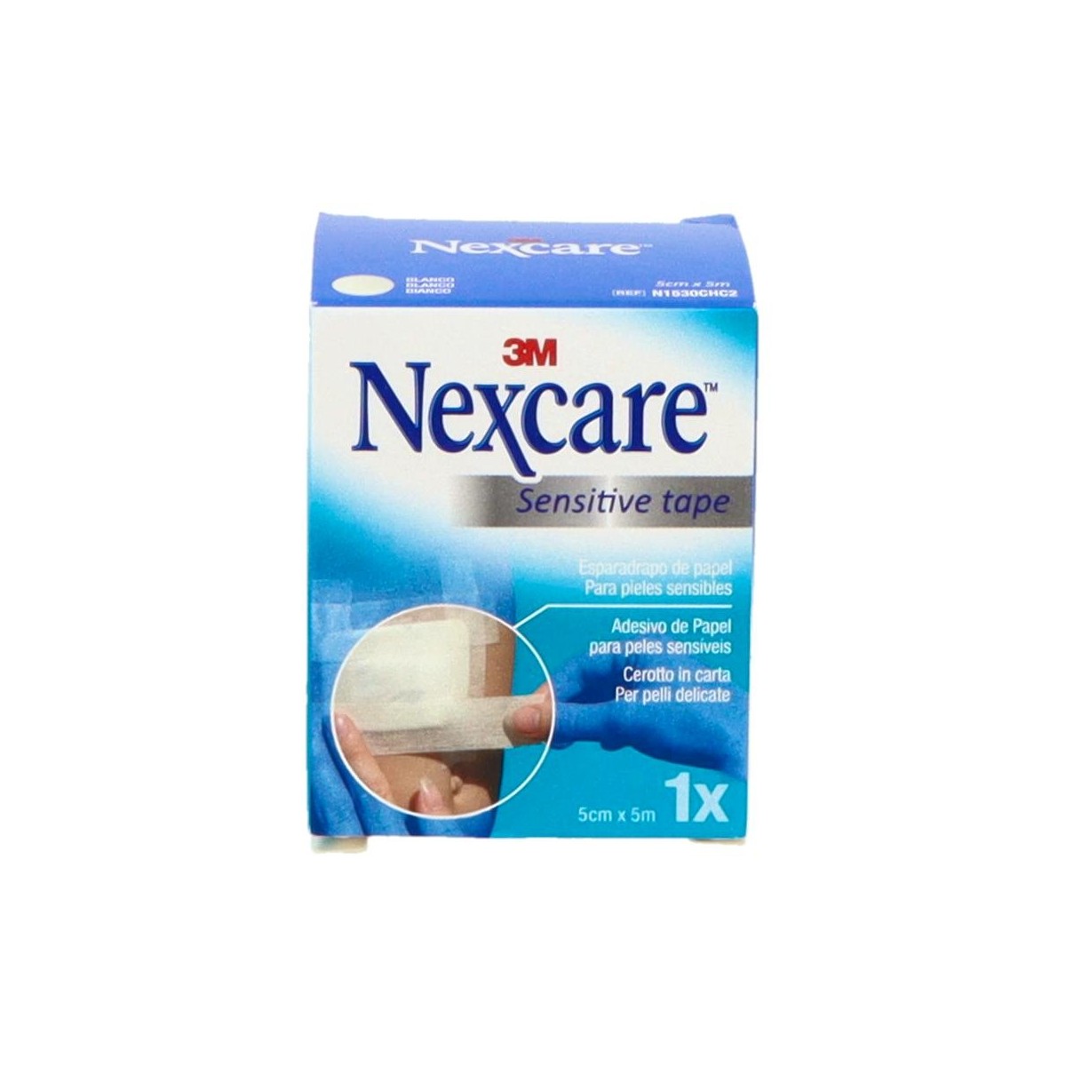 Esparadrapo Nexcare Papel Blanco 5X5Cm