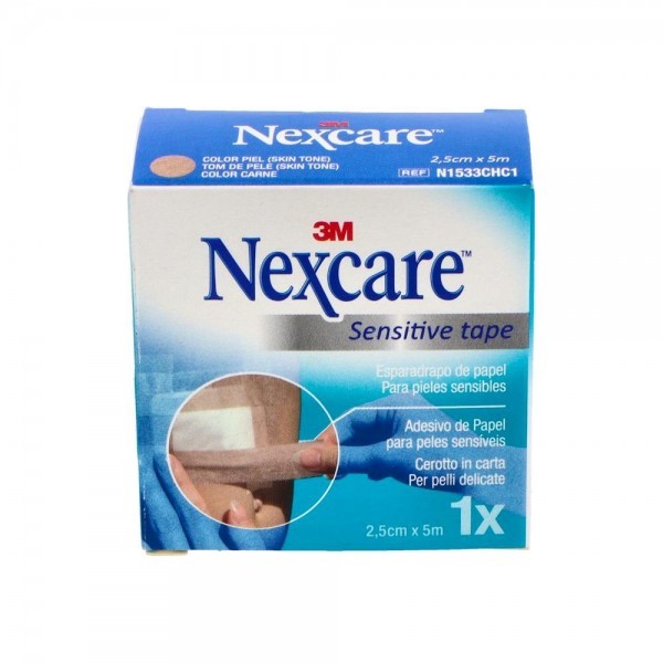 Esparadrapo Nexcare Papel Piel 5X2,5Cm