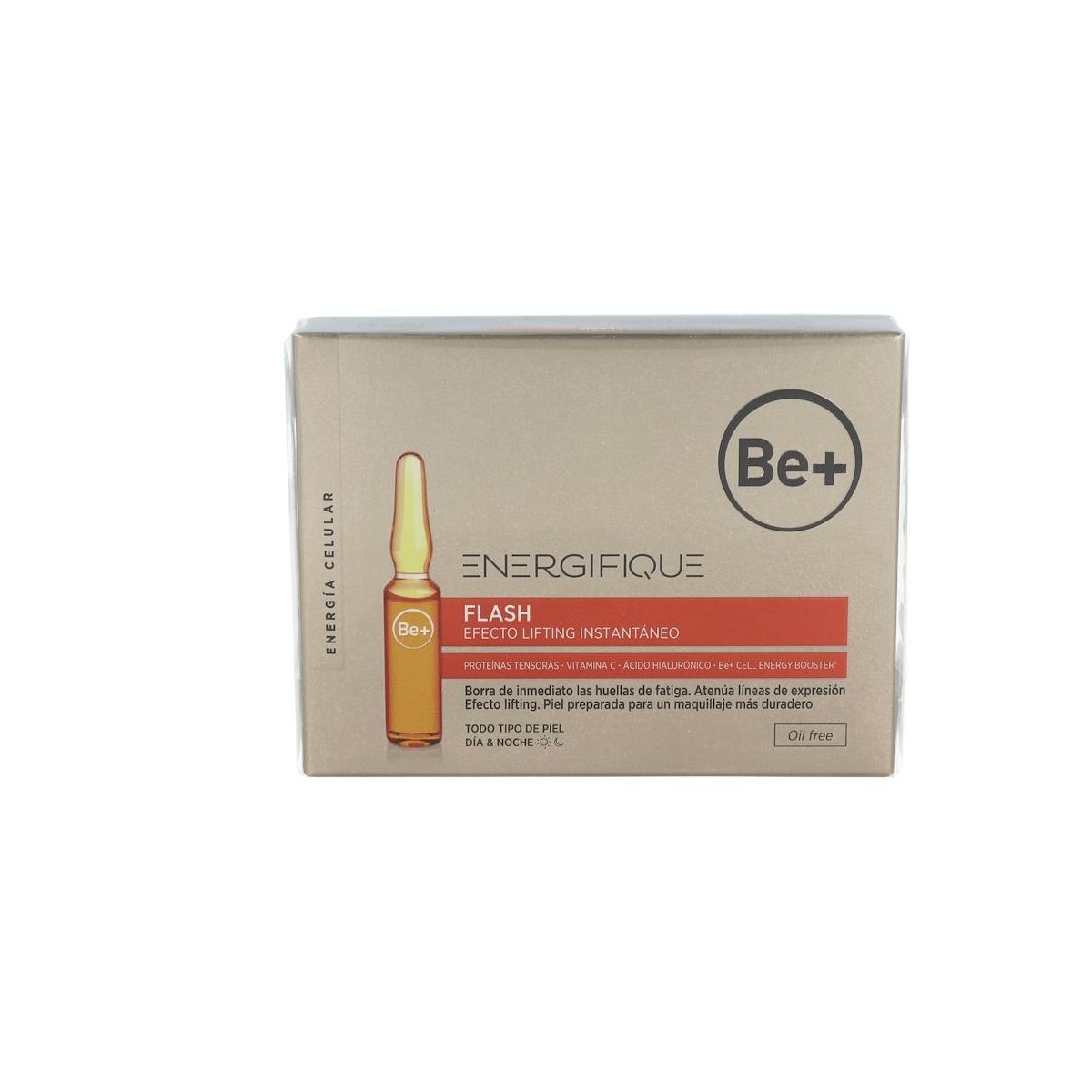 Be+ Energif Ampollas Efecto Flash