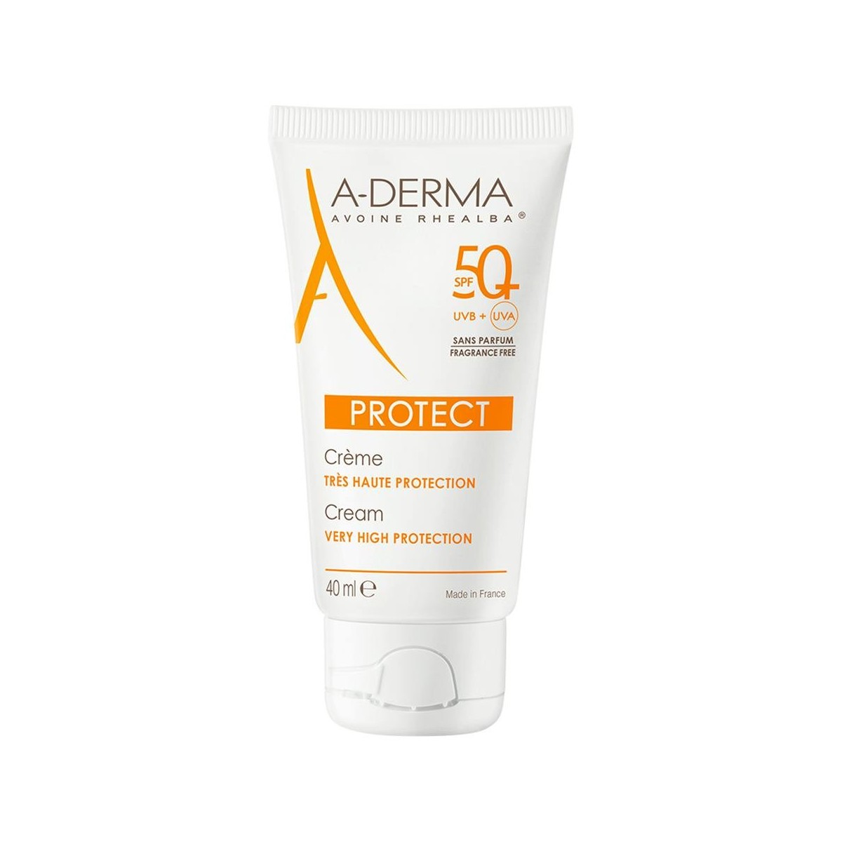 A-Derma Protect SPF 50+ Crema Solar facial...
