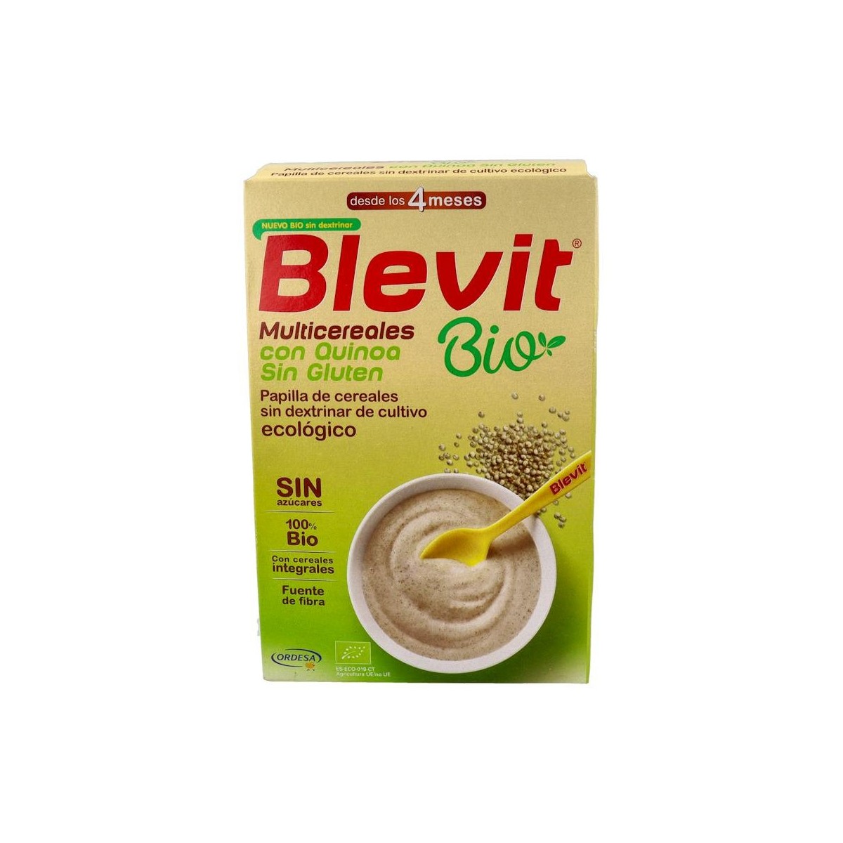 Blevit Plus Bio Multicereales Quinoa 250 Gr