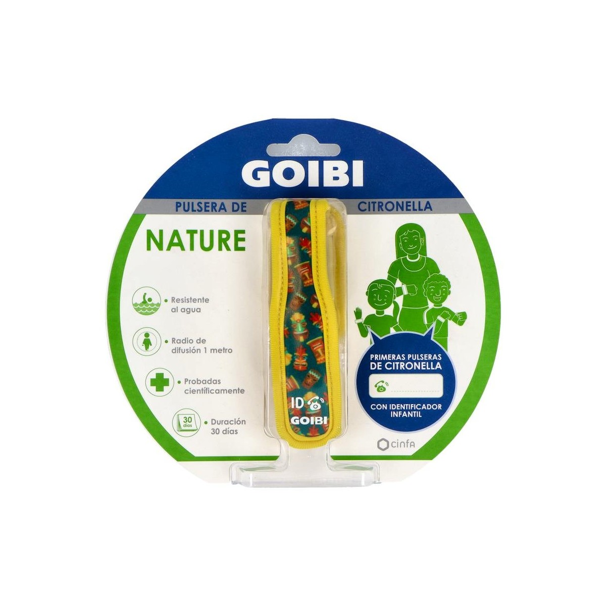 Goibi Pulsera Citronela Tiki Hawaii