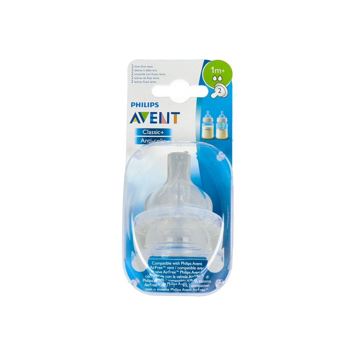 Tetina Avent Sil 2Ag F-Len 2U 1656