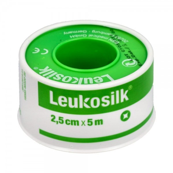 Esparadrapo Leukosilk 5Mx2,5Cm