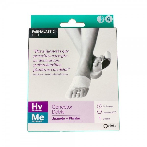 Corrector Farmalastic Doble P Dcho Tg