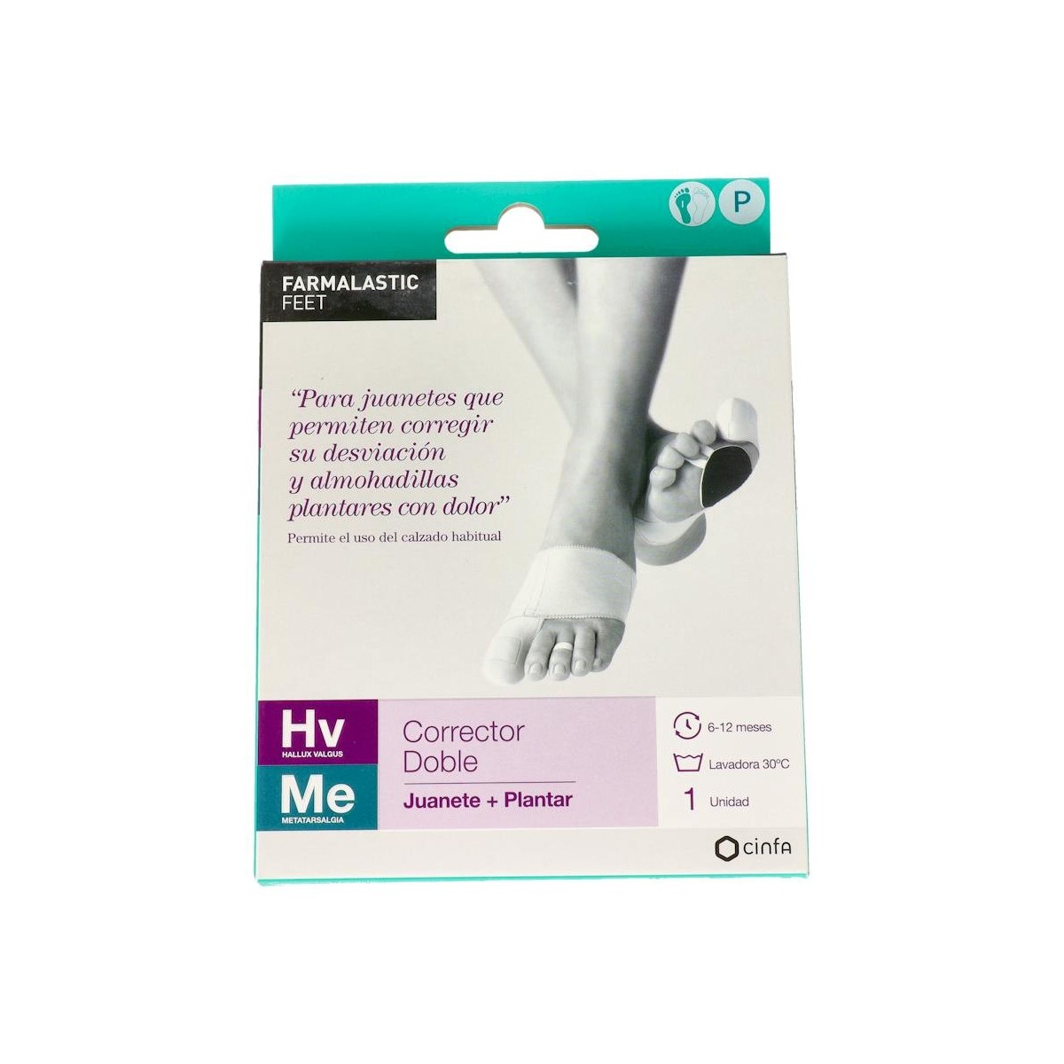Corrector Farmalastic Doble P Izdo Tp