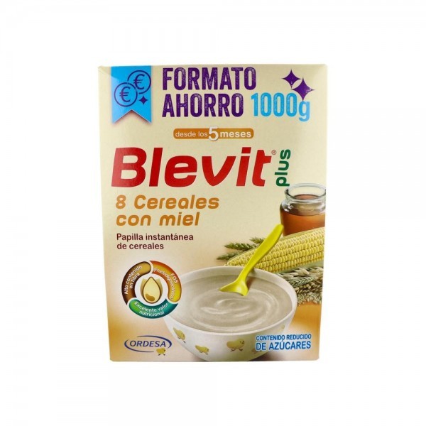 BLEVIT PLUS 8 CEREALES MIEL 1000 G