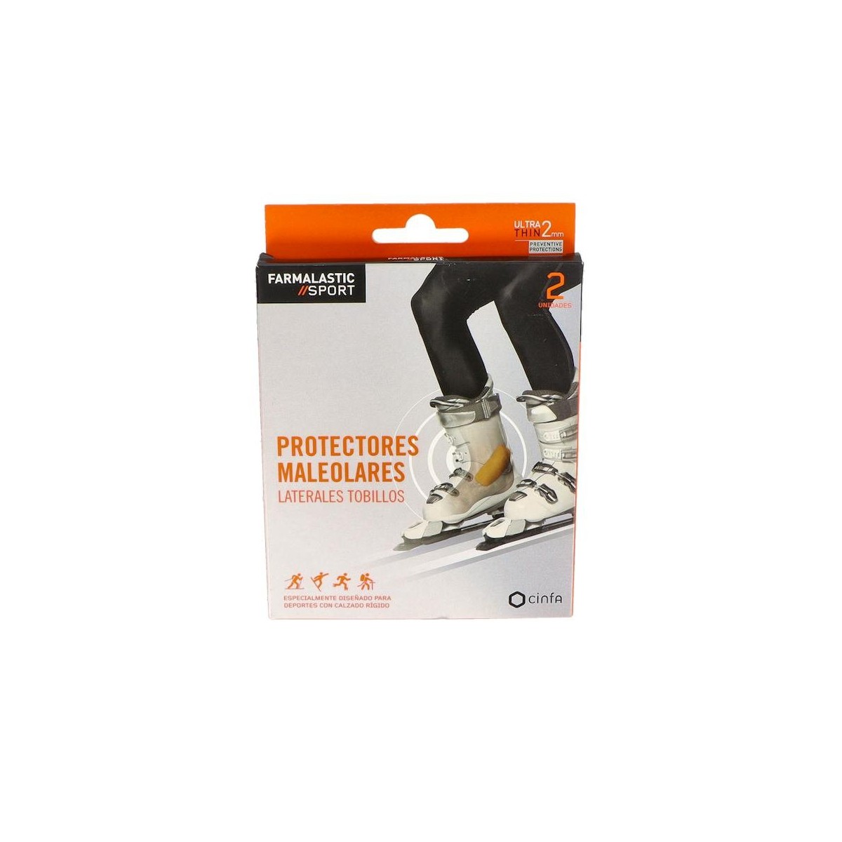 Farmalastic Sport Prote Maleolares 2Uds