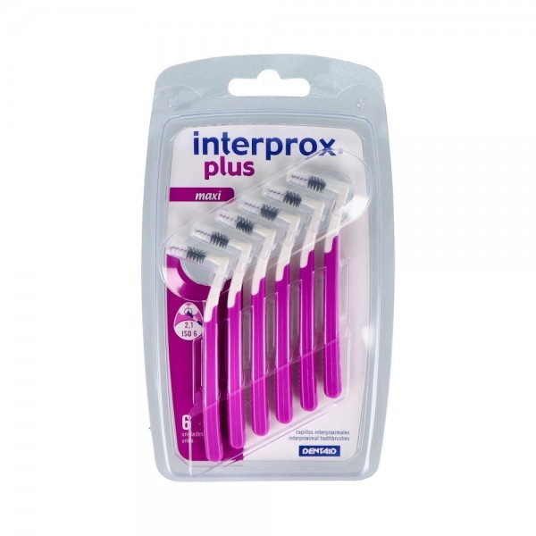 Cepillo Interdental Interprox Plus Maxi Angu Lila 6 U