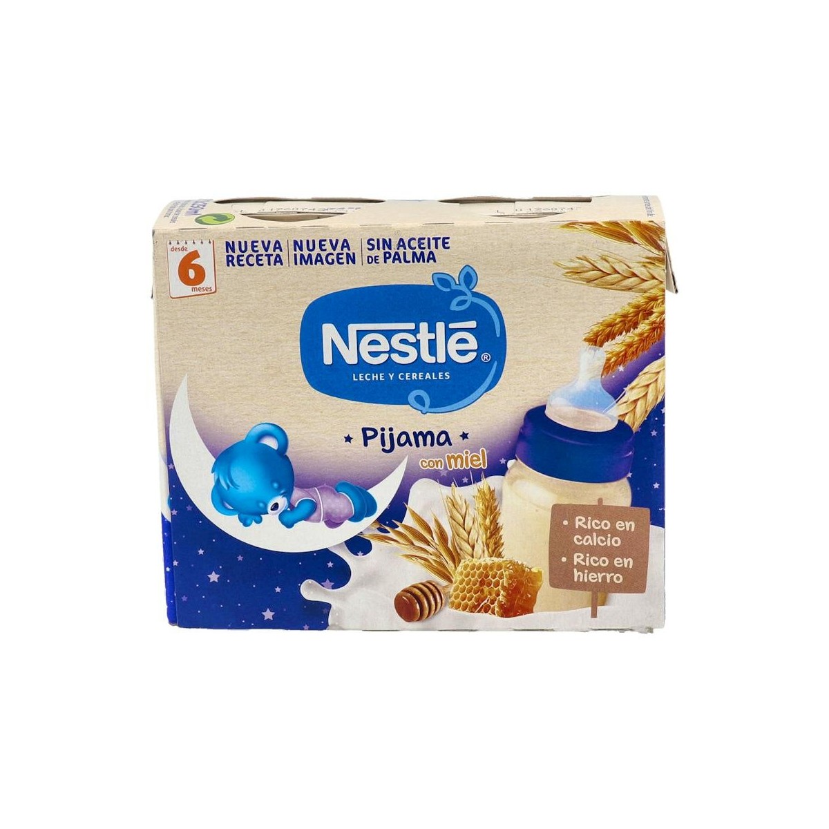 Nestle 8 Cereales Miel 2 X 250 Ml