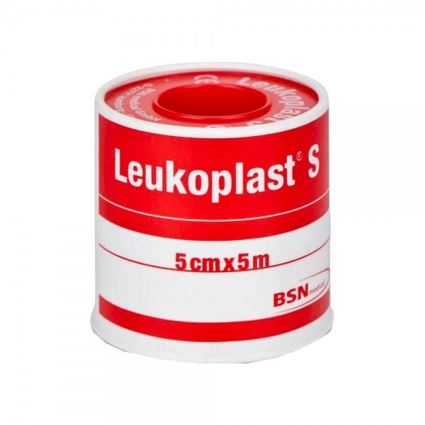 Esparadrapo Leukoplast Tela 5 Mx5 Cm Blanco