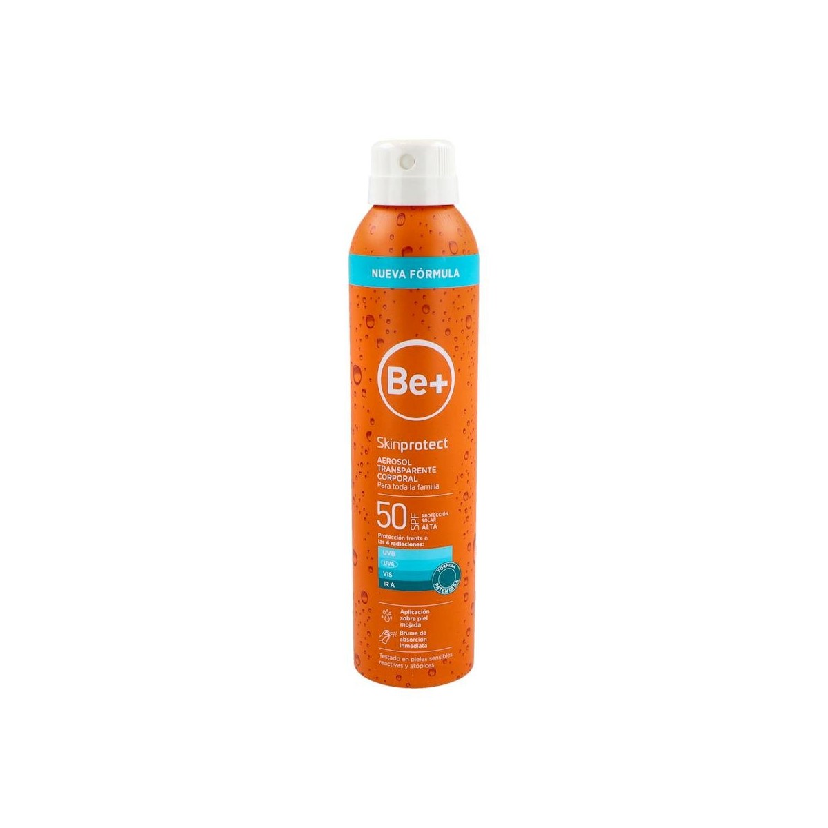 Be+ Skin Prot Aerosol Corp Spf50+ 200 Ml