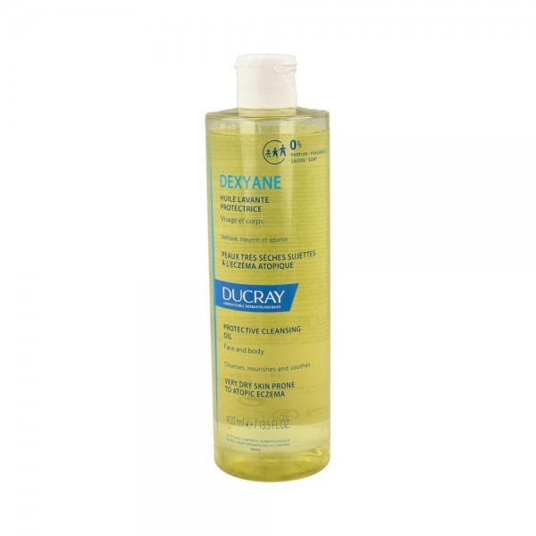 Ducray Dexyane Aceite limpiador Protector piel muy seca y atópica 400ml