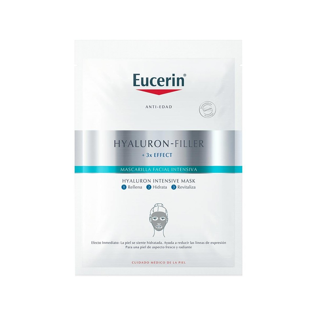Eucerin Hyaluron Filler Mascarilla Fac Intens 1 U