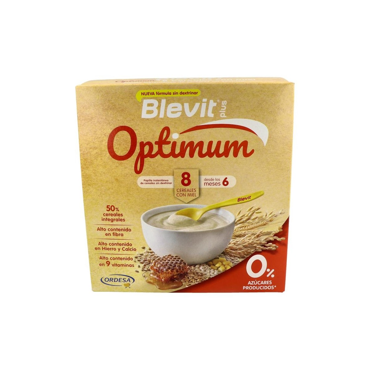 Blevit Plus Optimum 8 Cereales Miel 400 G