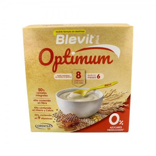 Blevit Plus Optimum 8 Cereales Miel 400 G