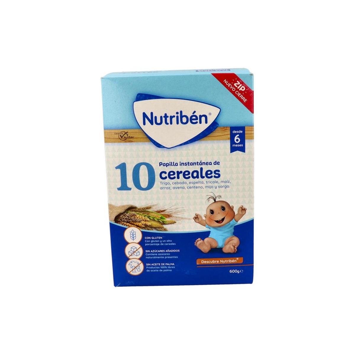 Nutriben Papilla 10 Cereales 600 G