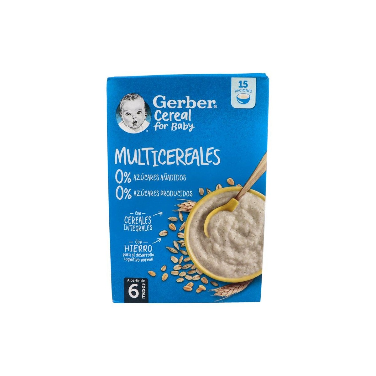 Gerber Papilla Multicereales 0% 180G