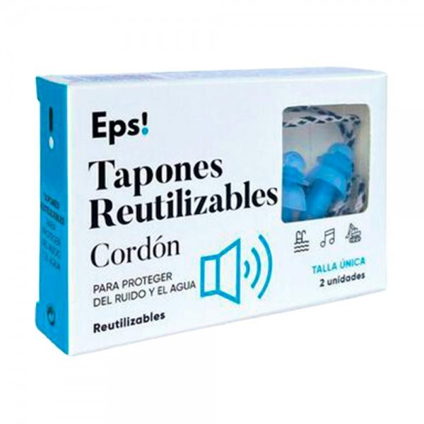 Tapon Oido Eps! Reutilizable Cordon 2 Un