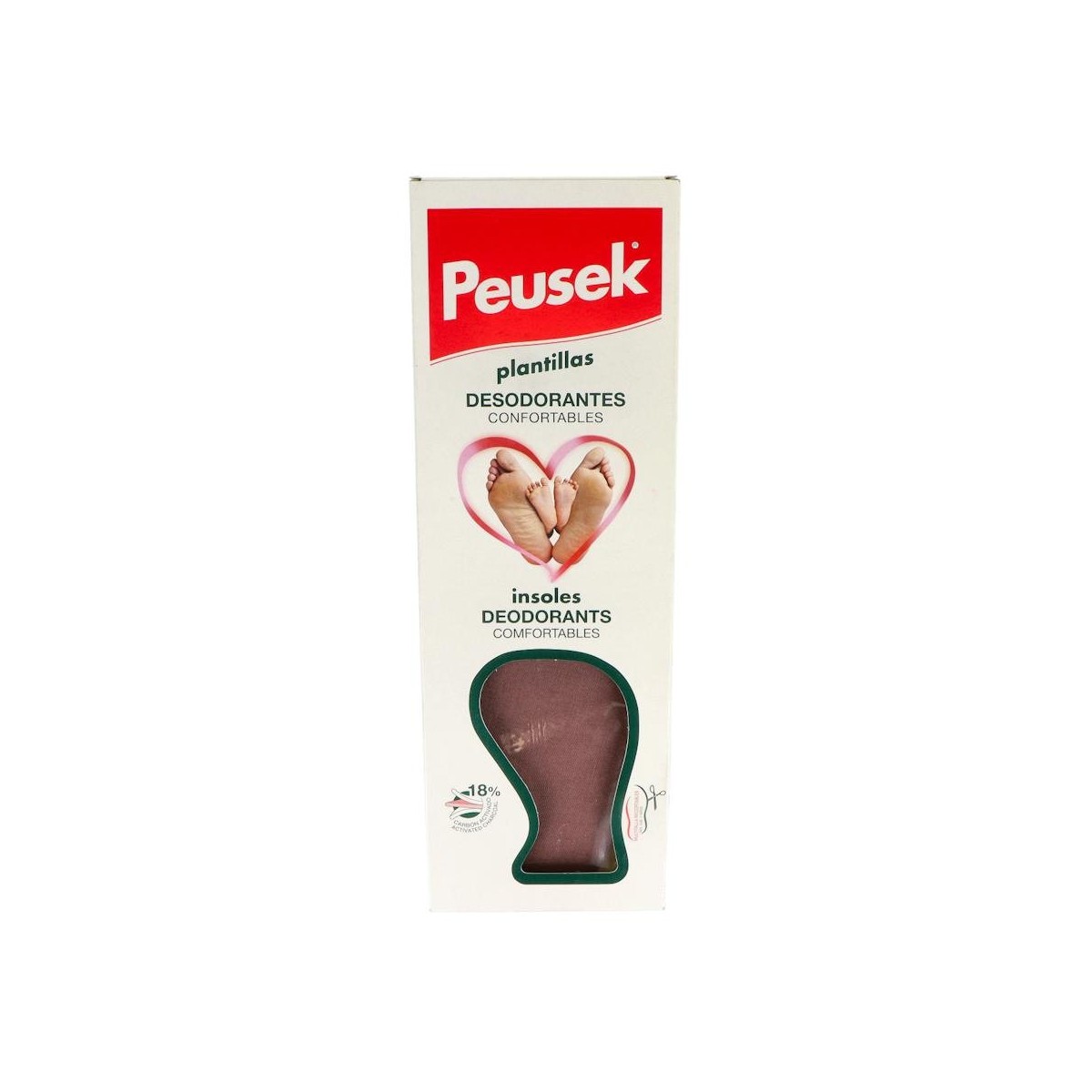 Plantilla Peusek Desodorante Confo