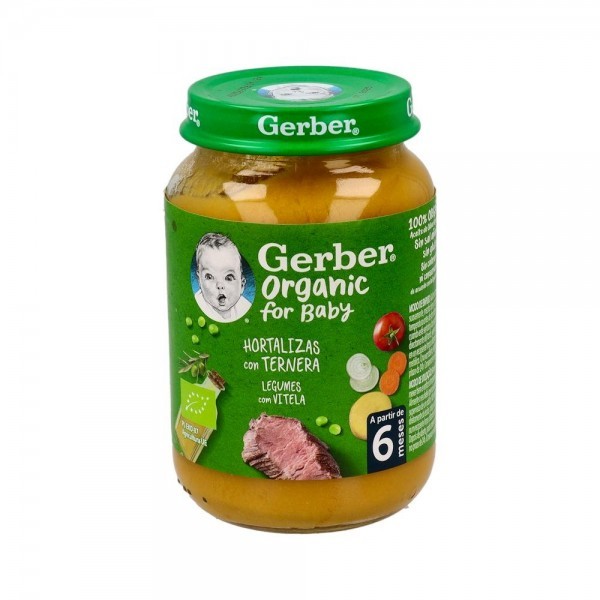 Gerber Org Horatalizas Ternera 190 G