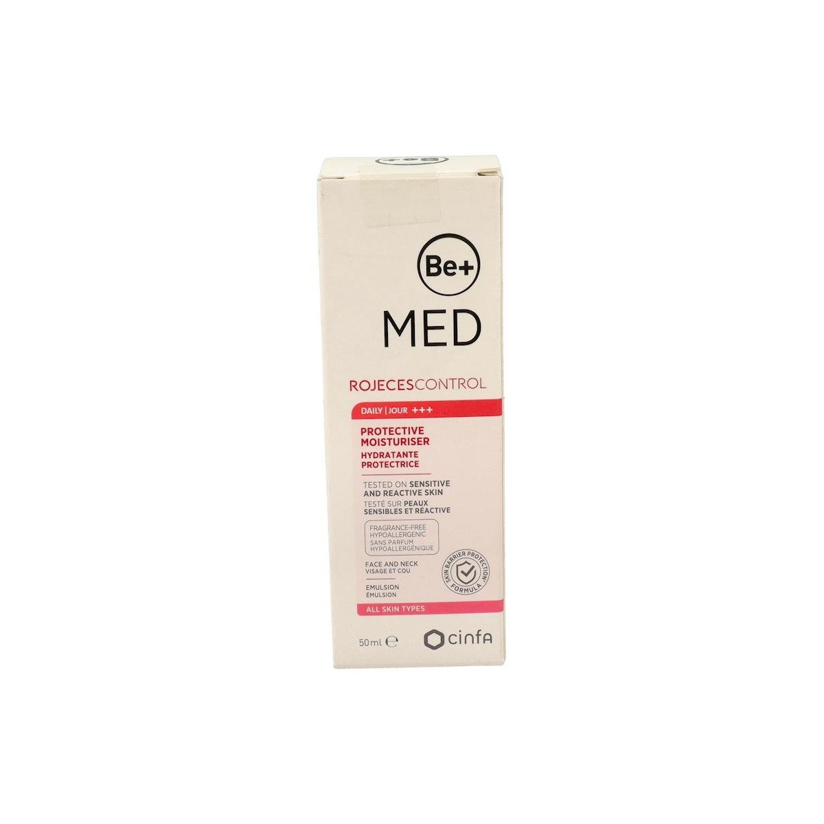 Be+ Med Rojecescontrol Hidratante Protectora...
