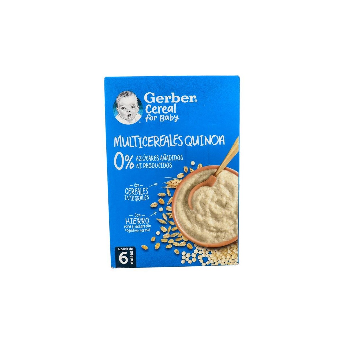 Gerber Multicereales Qunioa 0% 180 G