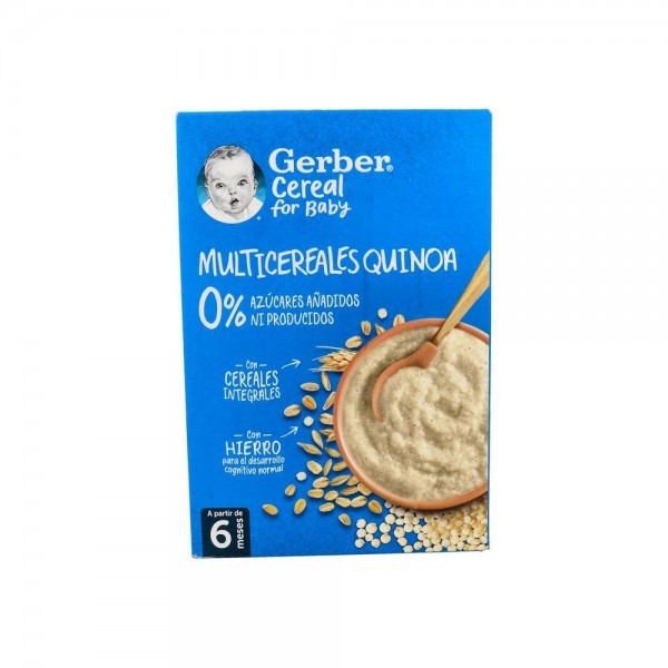 Gerber Multicereales Qunioa 0% 180 G