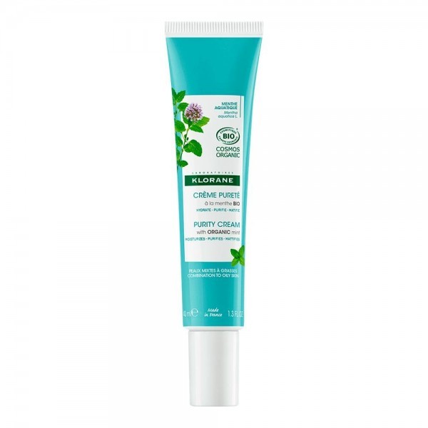 Klorane Crema Purificante a la Menta acuática BIO pieles mixtas y pieles grasas 40ml