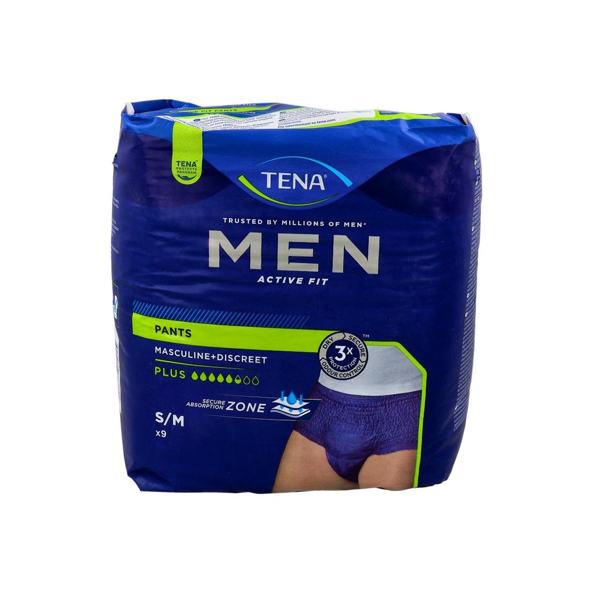 Tena Men Pants Active Talla Mediana