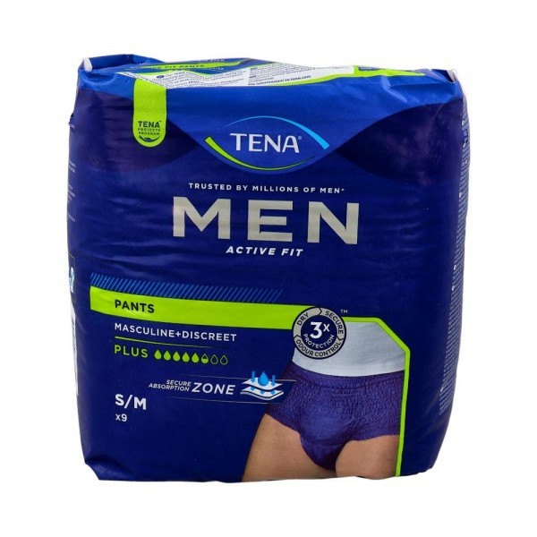 Tena Men Pants Active Talla Mediana