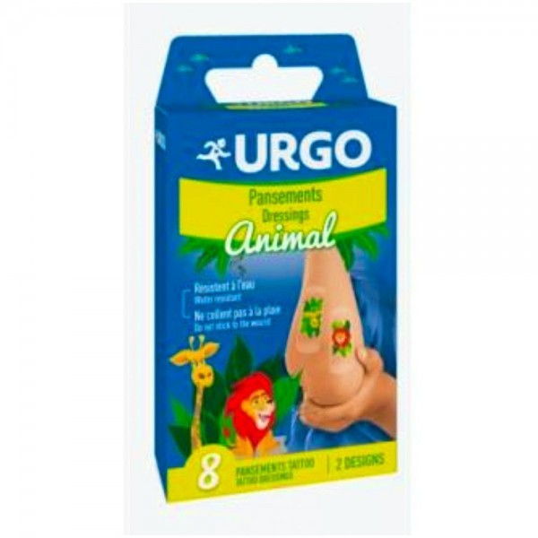 Urgo Animal Kids Tatto 8Apositos