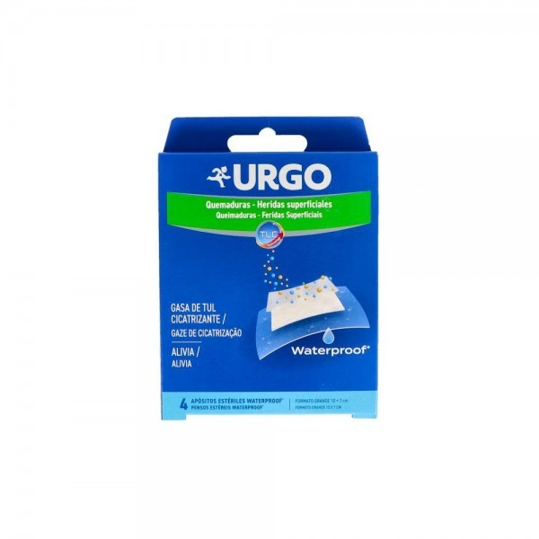 Urgo Quemaduras Waterproof 10X7Cm 4Apositos