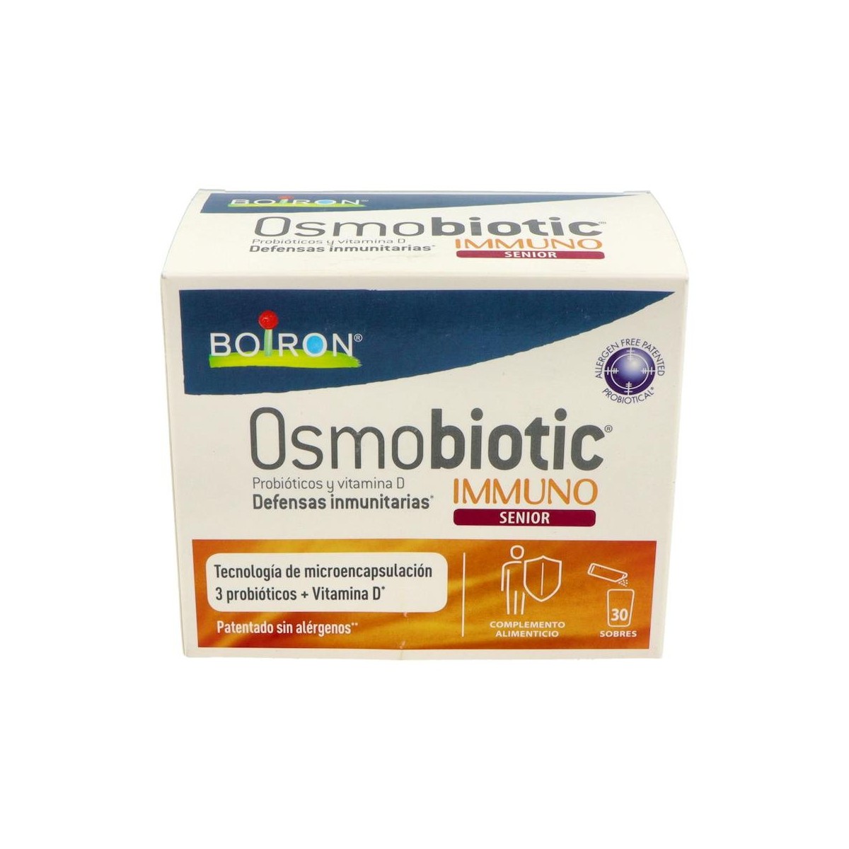 Boiron Osmobiotic Immuno Senio 30 Sobres S/ Sabor