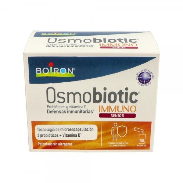 Boiron Osmobiotic Immuno Senio 30 Sobres S/ Sabor