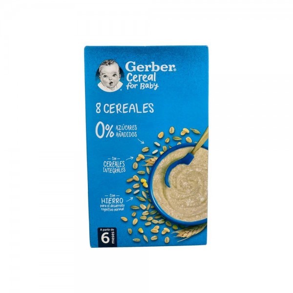 Gerber 8 Cereales 500G