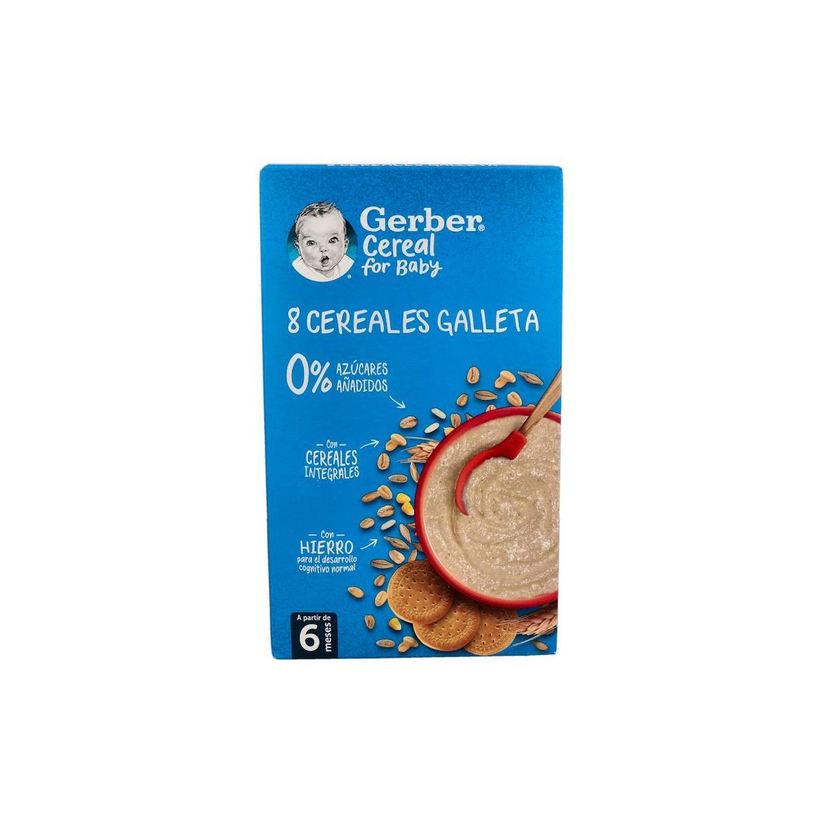 Gerber Multifrutas Con Galleta 500G