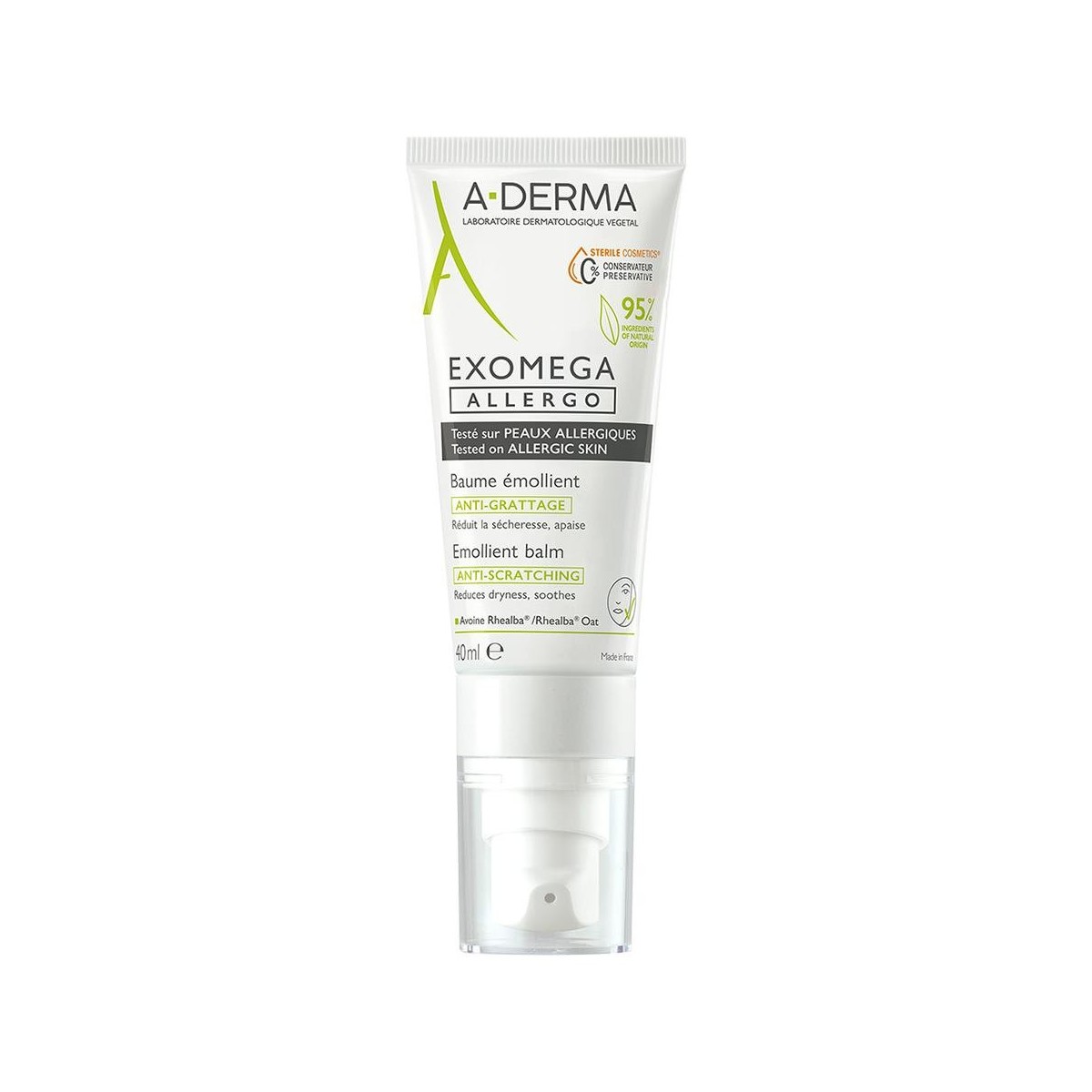 A-Derma Exomega Allergo Bálsamo emoliente...