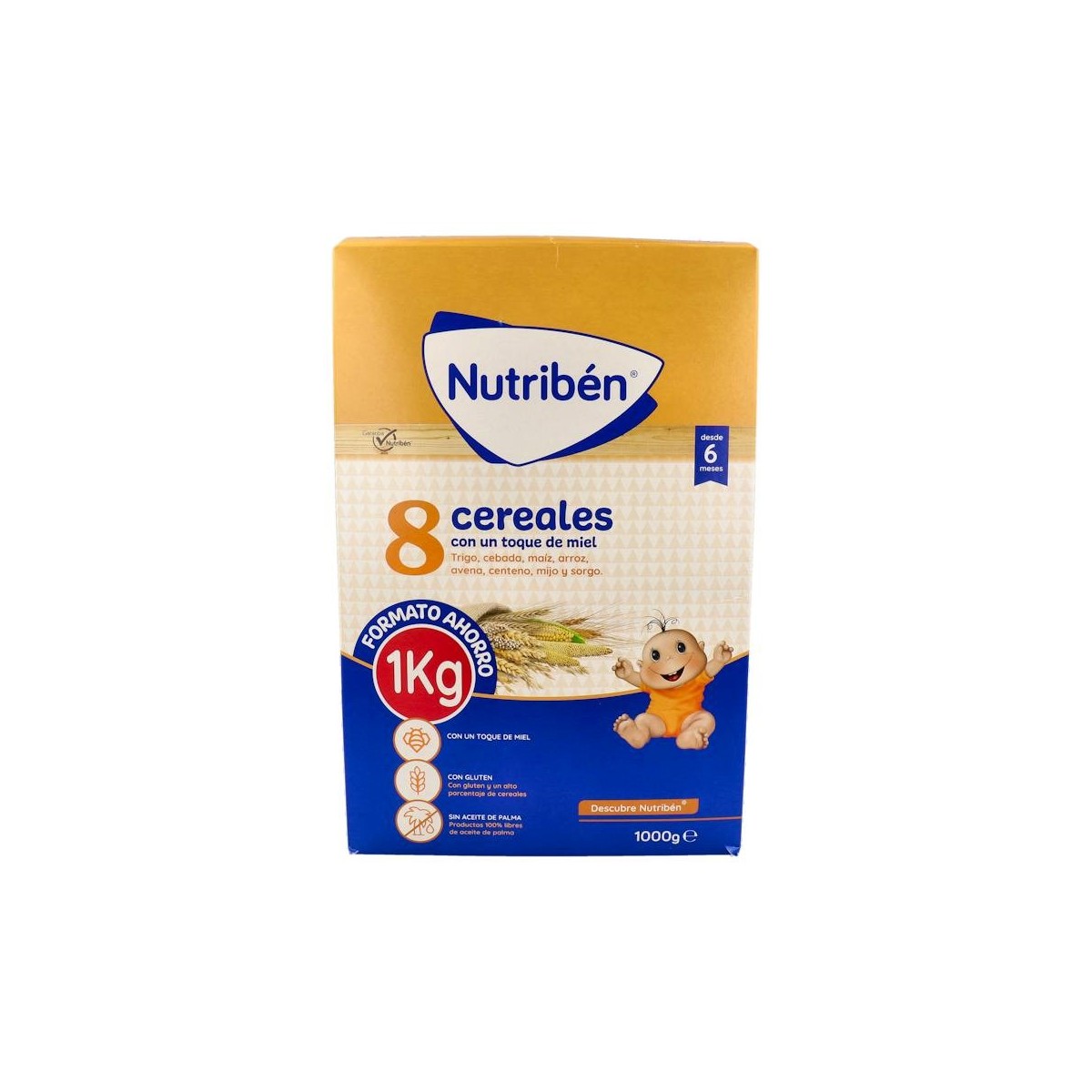 Nutriben 8 Cereales Miel 1000 G