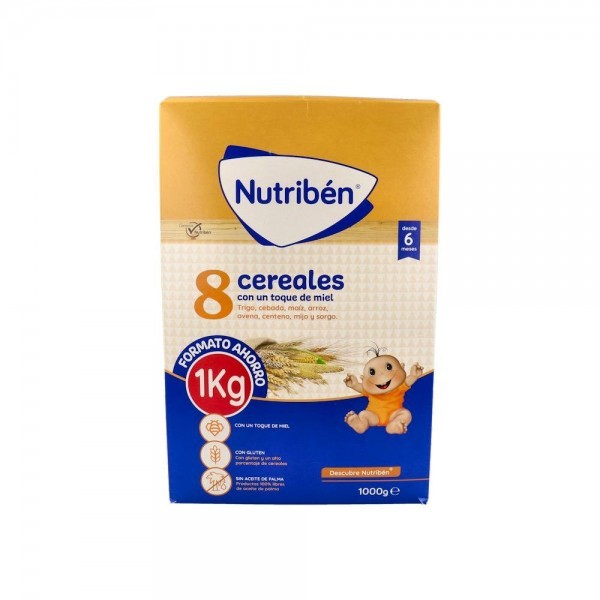 Nutriben 8 Cereales Miel 1000 G